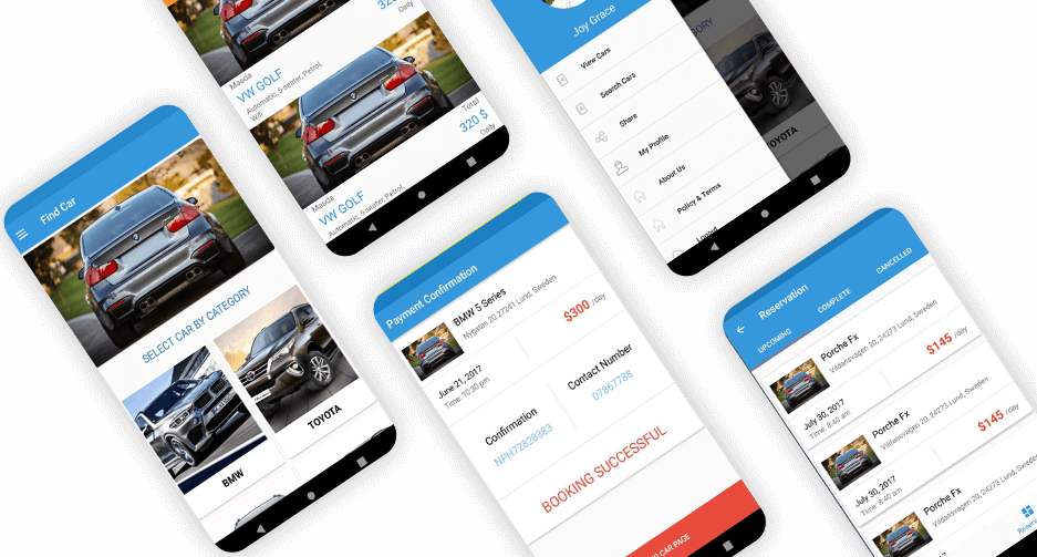 Taxi Rental Mobile App